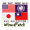 TOP GUN USS GALVESTON CLG-3 CRUISE G1 Jacket Patch