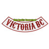 VICTORIA BC EMBROIDERED BADGE ROCKER WIZARD PATCH BEST EMBROIDERY PATCHES FOR BIKERS AND MOTORCYCLE CLUBS