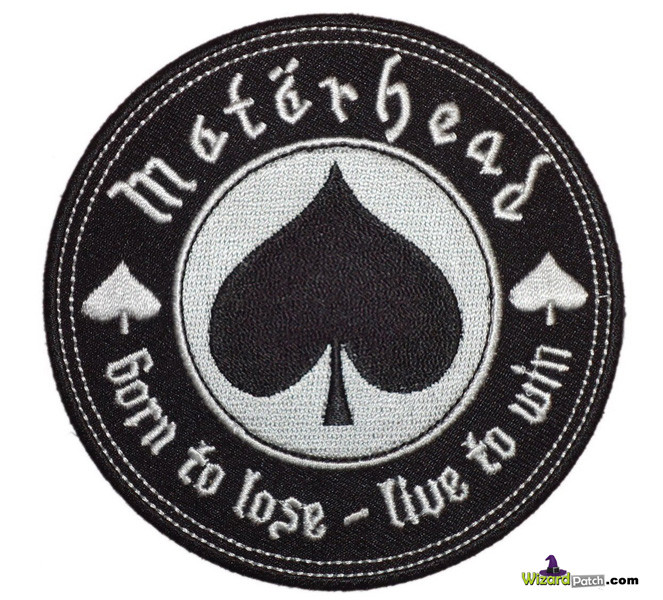 MOTORHEAD LIVE TO WIN DISC PATCH