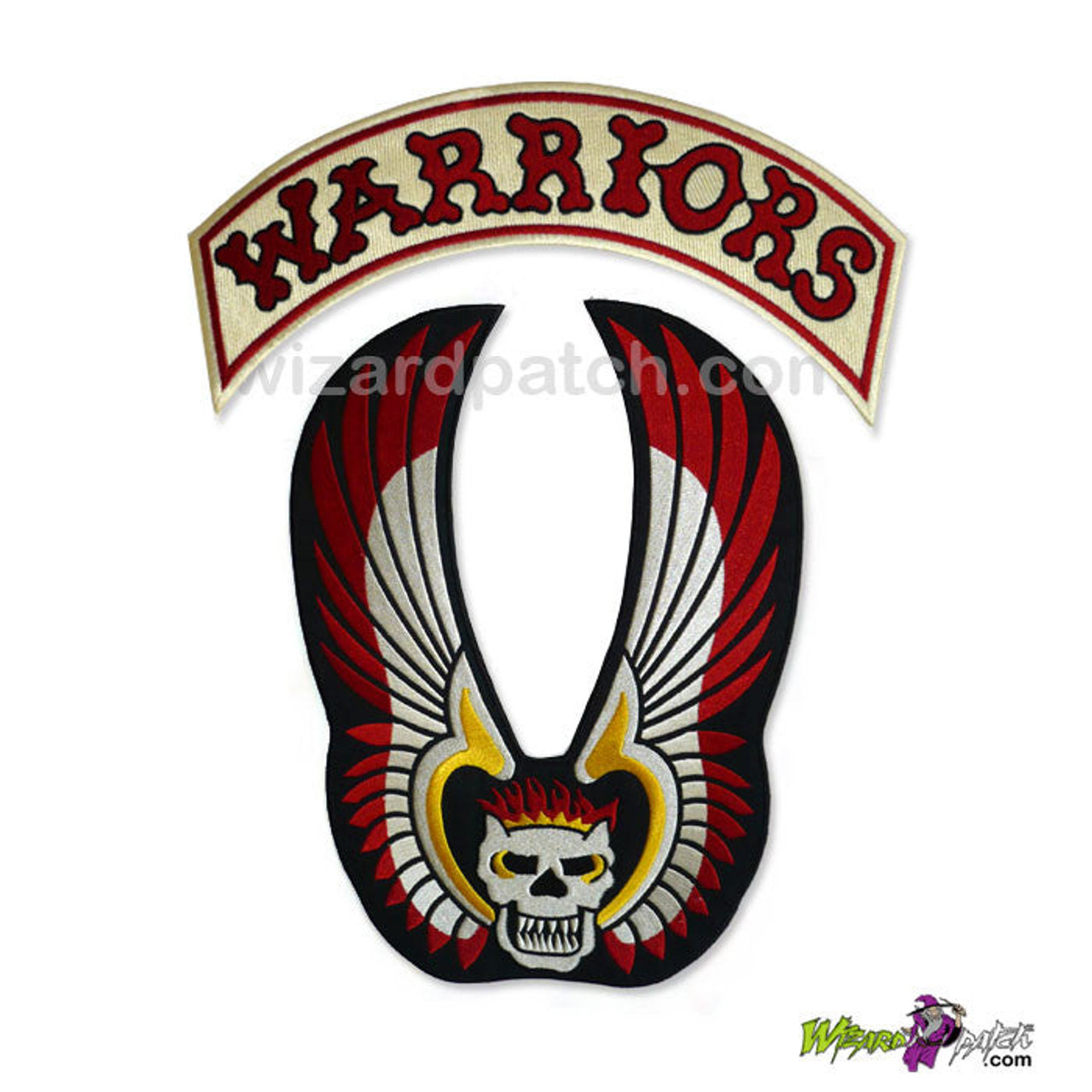 ELECTRIC ELIMINATORS, THE WARRIORS MOVIE LARGE VEST PATCH 10 - Wizard Patch