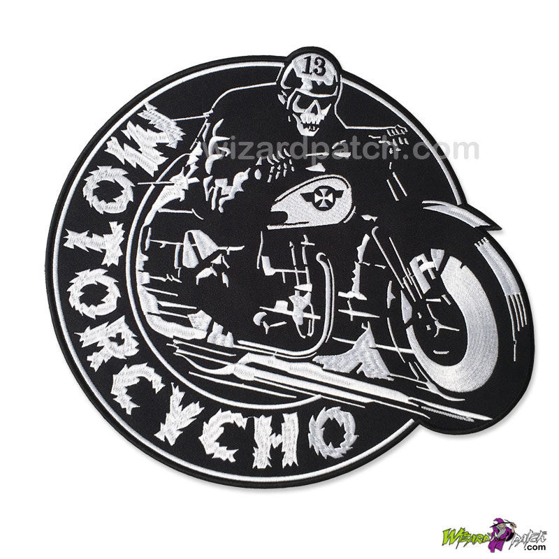 Wizard Patch MOTORCYCHO LARGE 11.5