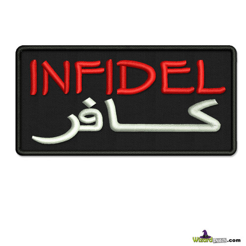 INFIDEL EMBROIDERED PATCH