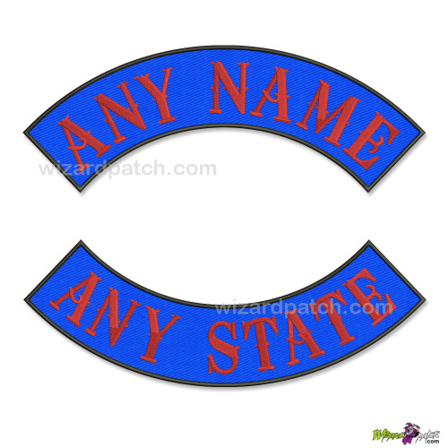 TOP AND BOTTOM ROCKERS, MAKE YOUR OWN PATCHES, CHOOSE YOUR OWN PATCH SET! MAKE YOUR OWN MC CUT. TOP AND BOTTOM ROCKERS, MAKE YOUR OWN PATCHES, CHOOSE YOUR OWN PATCH SET! MAKE YOUR OWN MC CUT.