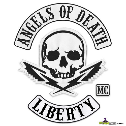 GTA4 ANGELS OF DEATH MC, Got the game now grab the colors! Angels of Death MC Biker Gang patches from the game. CHOOSE YOUR OWN LOWER ROCKER