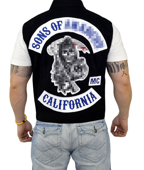 Other Patches - Biker Patches - AN R KEY Outlaw - Wizard Patch