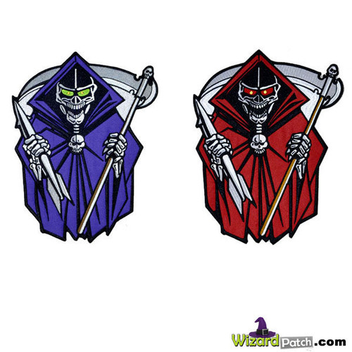 Wizard Patch Reapers of War uniques design embroidered patch Wizard Patch Reapers of War uniques design embroidered patch