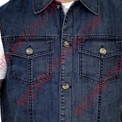 Outlaw Apparel™ ROGUE™ DENIM VEST
