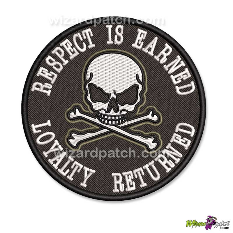 thumbnail image 2 of Loyalty Makes You Family Embroidered Patch – 4 Inch MC Biker Patch P41 2 of 4