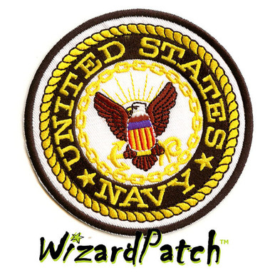 Wizard Patch USN PATCH WHITE BACKGROUND 4