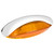 LED Euro Style RV Porch Light - Amber Lens