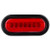 HALO LED 6" Sealed Oval Stop/Turn/Tail Light - Single or Pair - Red Lens