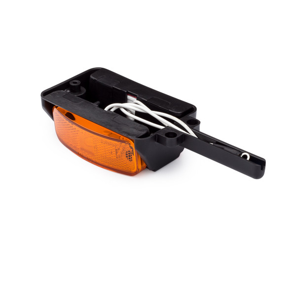 PreWired Fender Clearance Trailer Light Assembly Amber/Red