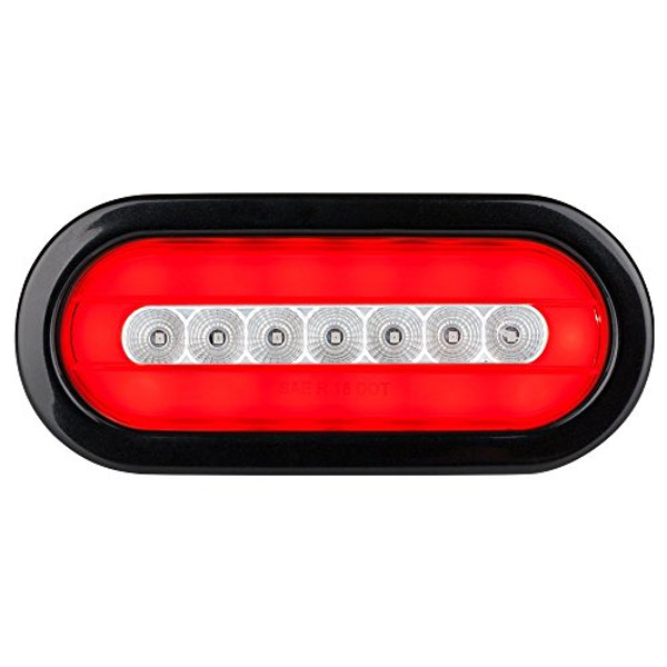 HALO LED 6" Sealed Oval Stop/Tail Light - Single or Pair
