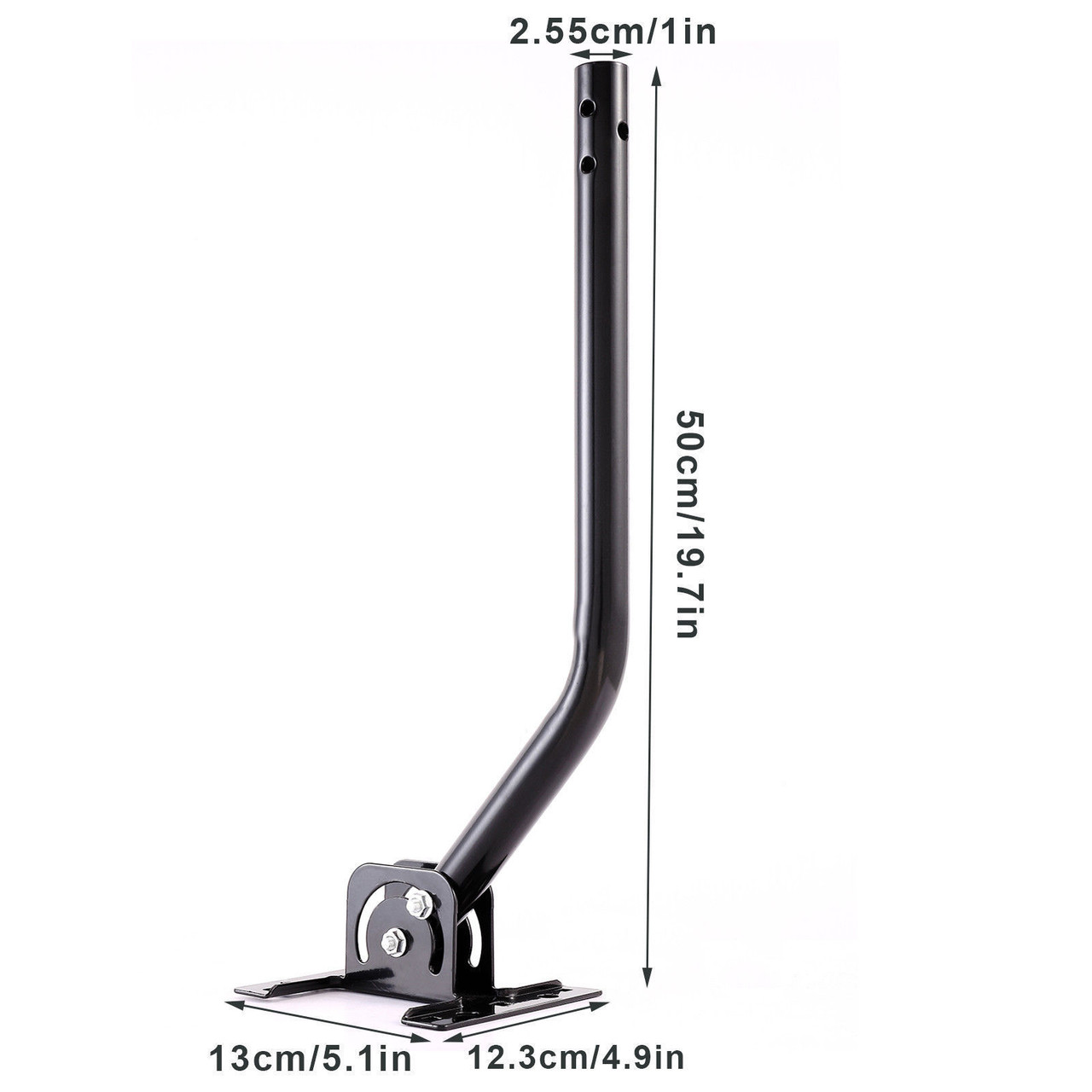 Adjustable Outdoor Roof TV Antenna Mount Satellite Dish J Pole Base Tripod