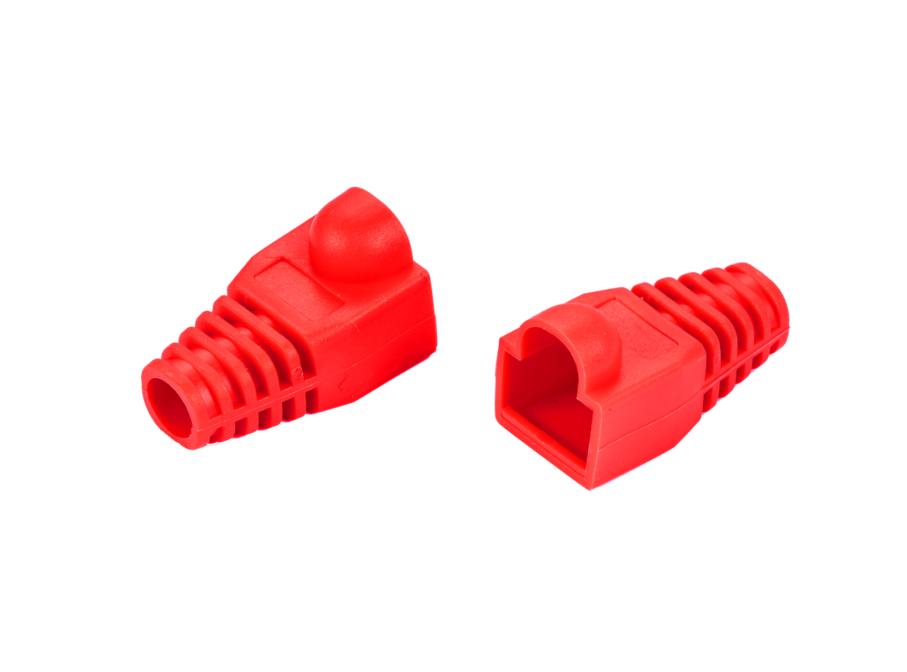 CABLEPELADO Copri cavo per connettore di rete RJ45 | Protezione cavo di rete LAN Ethernet | Adatto per Cat 7, Cat 6, Cat 6e, Cat 5, Cat 5e | Sacchetto, 10 pezzi | Nero