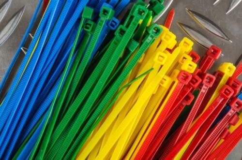 4" PLASTIC CABLE TIES FOR TAGGING- PACK OF 100