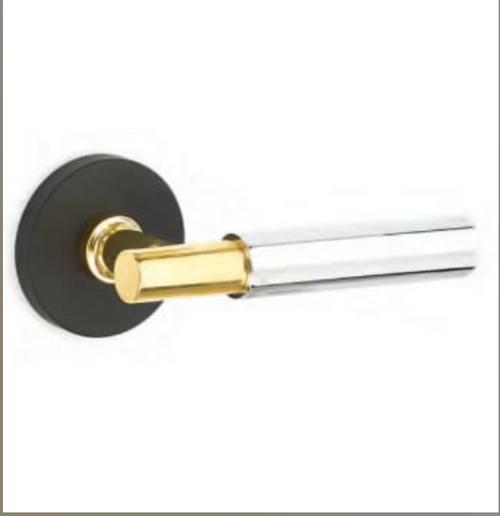 Emtek Customizable Select Lever with Disk Rosette