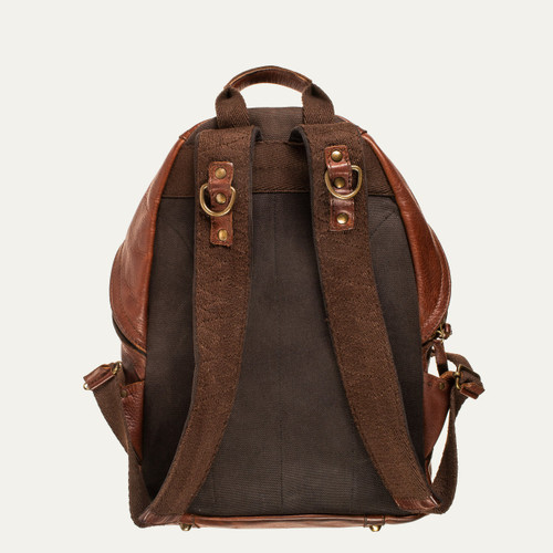 SILAS LEATHER BACKPACK