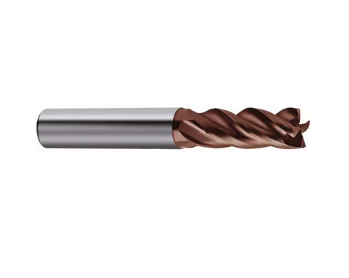 Corner Radius End Mill: 13.70 mm Dia, 26.00 mm LOC, 4 Flute, Solid Carbide