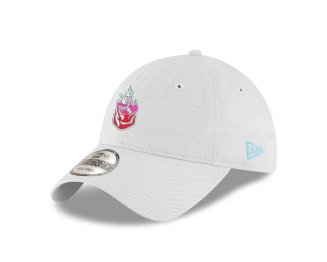 Fire Ombre Logo White Womens 9TWENTY Adjustable Cap