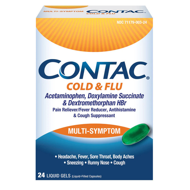 Contac® Cold + Flu - Multi-Symptom