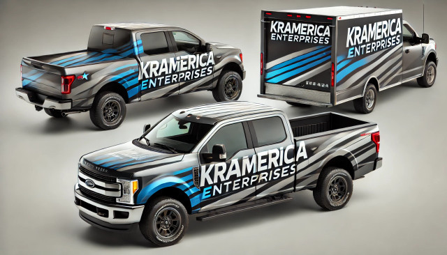 Kramerica Enterprises Truck Branding Kramerica Enterprises Truck Branding
