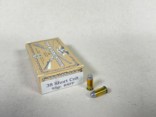 Ten-X 38 Short Colt 95gr Round Nose Flat Point