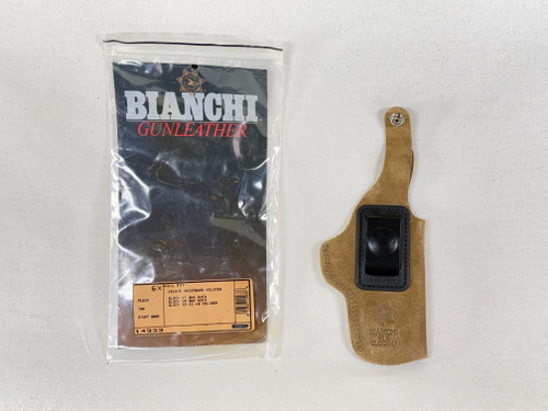Bianchi 6X Plain Tan Right Hand (14933) Glock 17, Glock 19, Glock 22-23