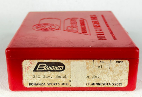 Bonanza .250 Savage Benchrest Die Set (Shell Holder #1)