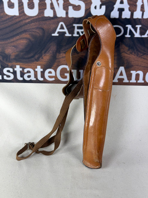 Bianchi #X2100 “Phantom” .38 / .357 Leather Shoulder Holster Vintage