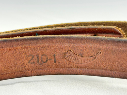 Hunter Model 210 1" Leather Rifle Sling With Swivels