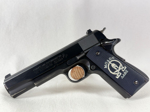 Colt MK IV/Series 70 Government Model 1911 – .45 ACP (1979) | Custom Molon Labe Grips