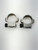 Factory Stainless Ruger 1" Medium Gloss Scope Rings - No. 1 & 77/22 (Torx)
