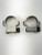 Factory Stainless Ruger 1" Medium Gloss Scope Rings - No. 1 & 77/22 (Torx)