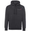 Embroidered Napier Pocket Logo Classic Hoodie - Charcoal