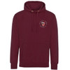 Embroidered Napier Pocket Crest Classic Hoodie - Maroon