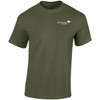 Napier Pocket Logo T-Shirt - Military Green