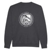 Napier Distressed Crest Sweatshirt - Charcoal