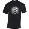Napier Distressed Crest T-Shirt - Black