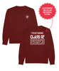 Class of 2023 Graduation Printed Sweatshirt - Maroon