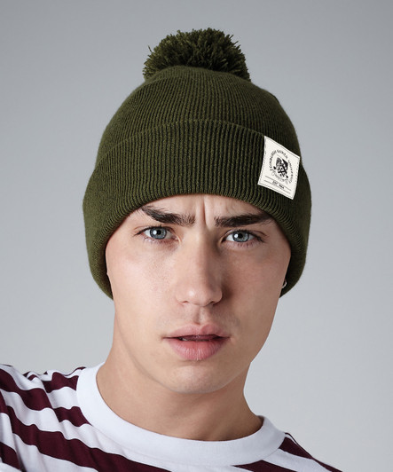 Edinburgh Napier Original Pom Pom Beanie