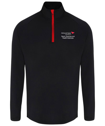 Sport Exercise and Health Sciences - Long sleeve performance ¼ zip