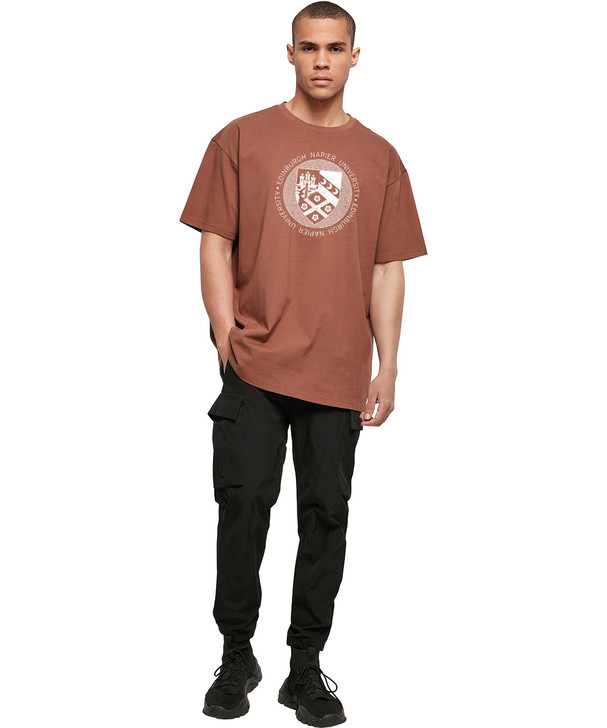 Napier Distressed Crest Oversized Unisex T-shirt