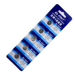 5-Pack Lithium CR1225 3V Battery for Key Fobs, Calculators 5-Pack Lithium CR1225 3V Battery for Key Fobs, Calculators