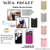 Small Quick Pocket For Every Smart Phone With RFID Protection Small Quick Pocket For Every Smart Phone With RFID Protection