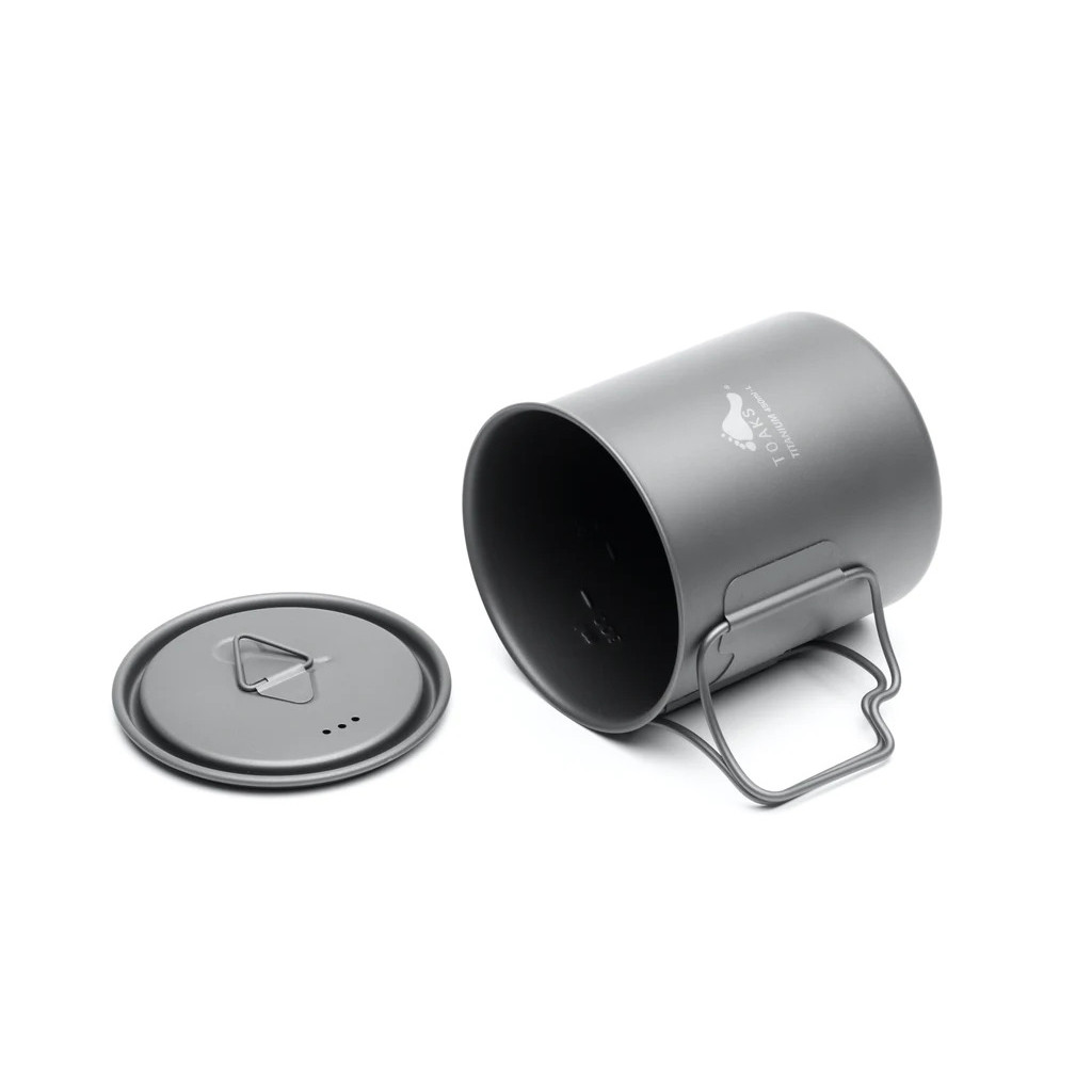 Cucchiaio Ultraleggero In Titanio TOAKS - 165mm, 11g, Con Custodia