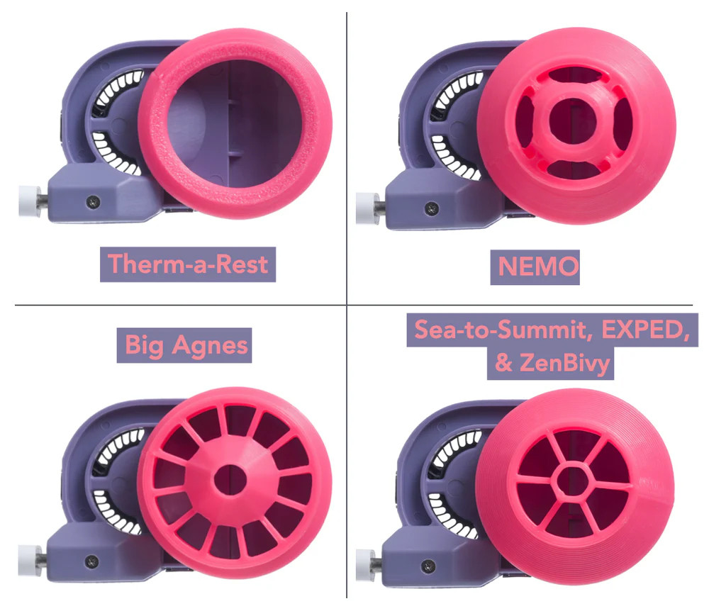 Alpenblow Micro Inflator Nozzles | Litesmith