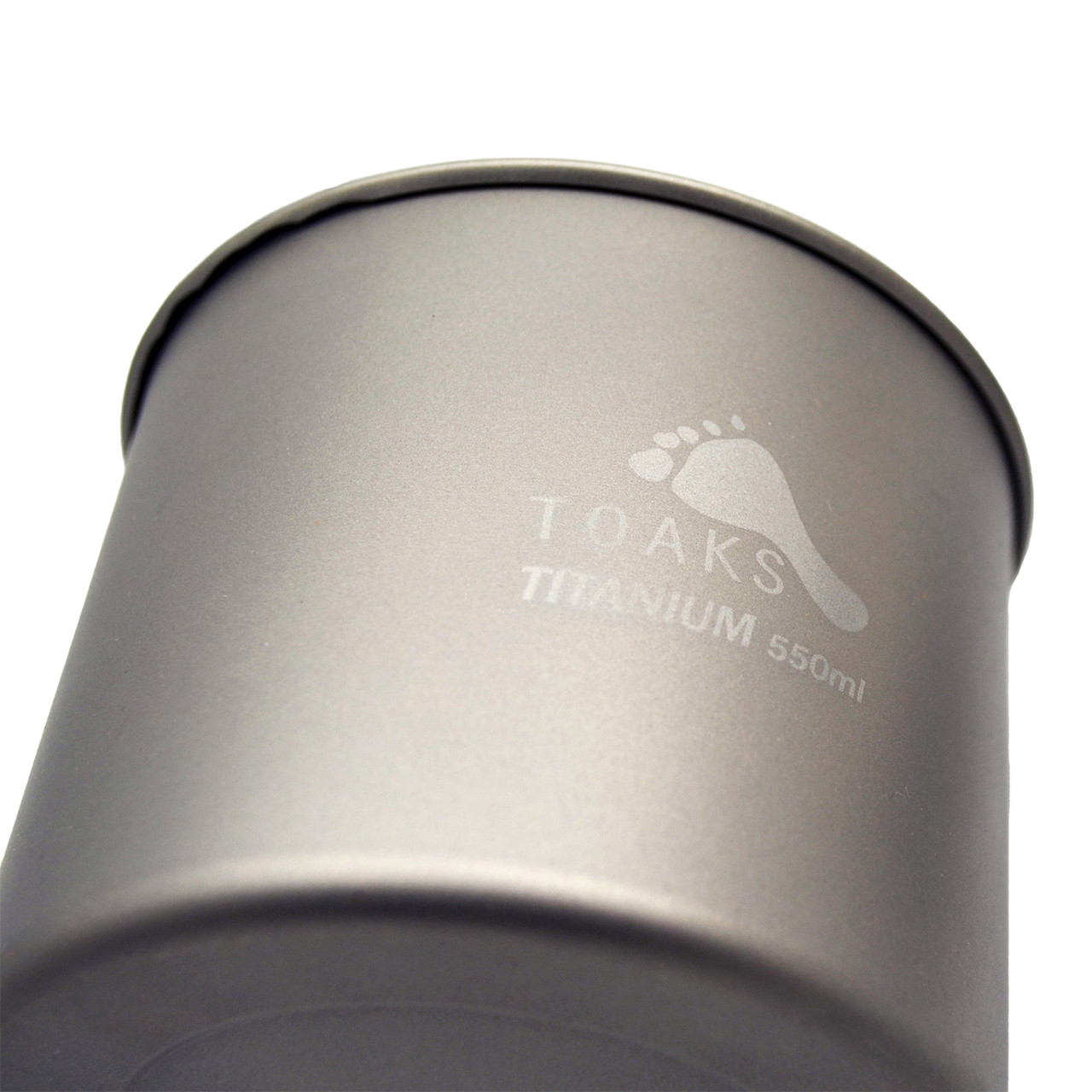TOAKS 550ml Ultralight Titanium Pot without Handles | Litesmith