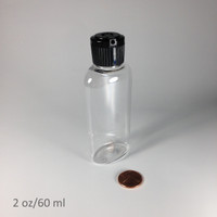 Oval-PET Bottle - 2 oz/60 ml