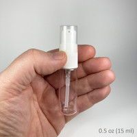 Pump Bottles - 0.5 oz (15 ml)